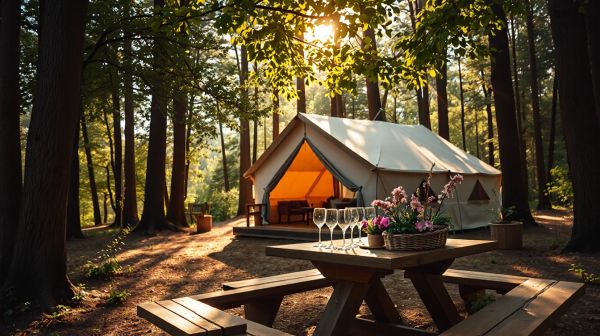 Camping de luxe : l'élégance des séjours en pleine nature