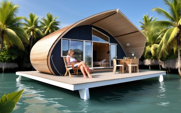 Bungalows flottants : une expérience unique à vivre